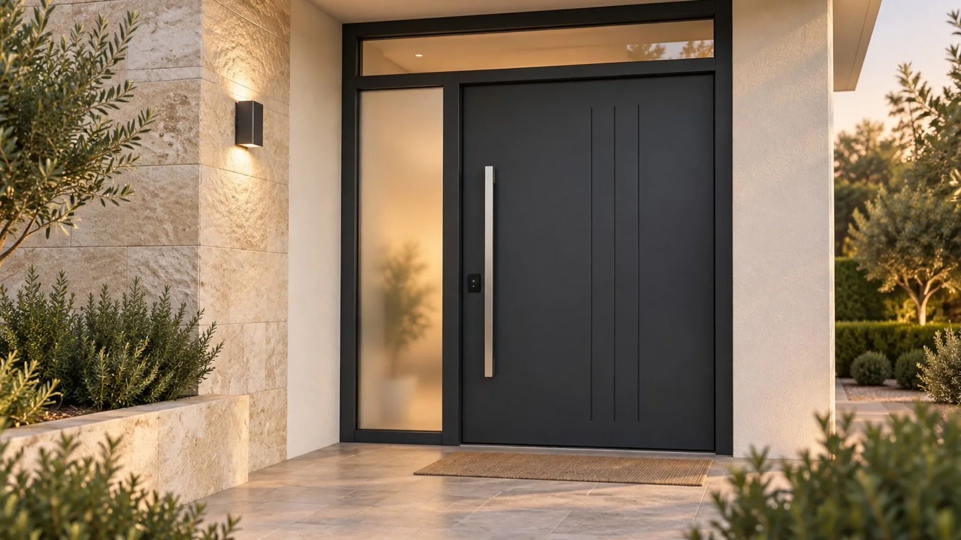 puertas de aluminio, PVC y cristal a medida para viviendas y negocios en Zaragoza